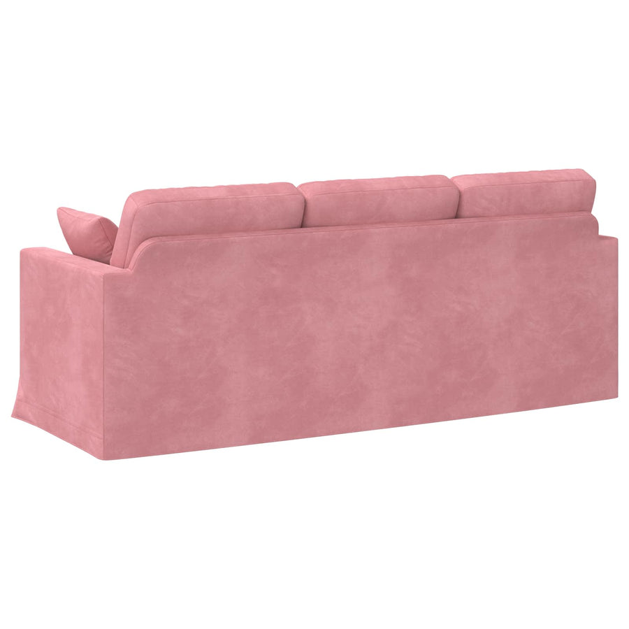 Bank 180cm Roze Metaal