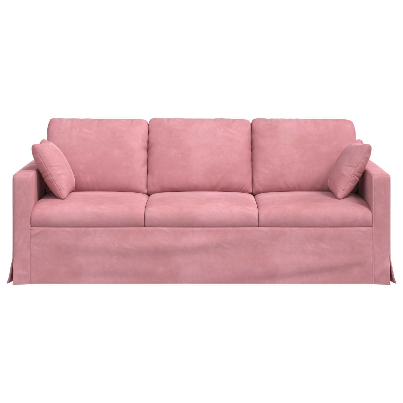 Bank 180cm Roze Metaal