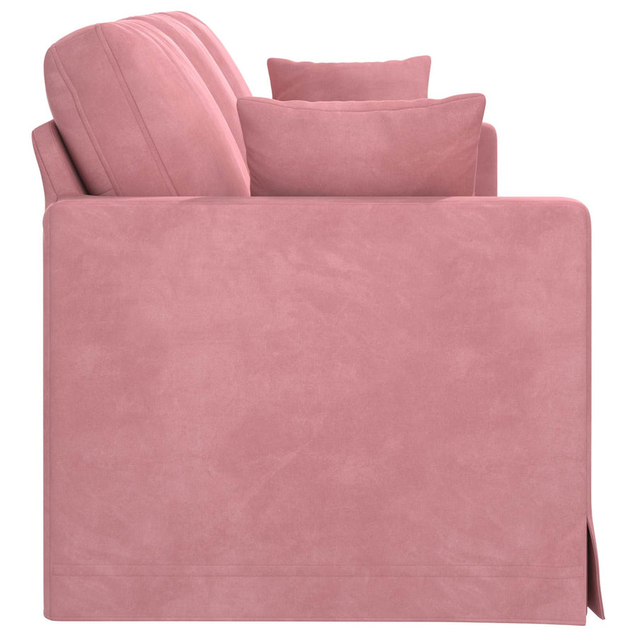 Bank 180cm Roze Metaal