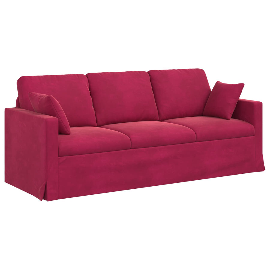 Bank Wijnrood Totale afmetingen: 198 x 78 x 80 cm (B x D x H)