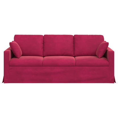 Bank Wijnrood Totale afmetingen: 198 x 78 x 80 cm (B x D x H)