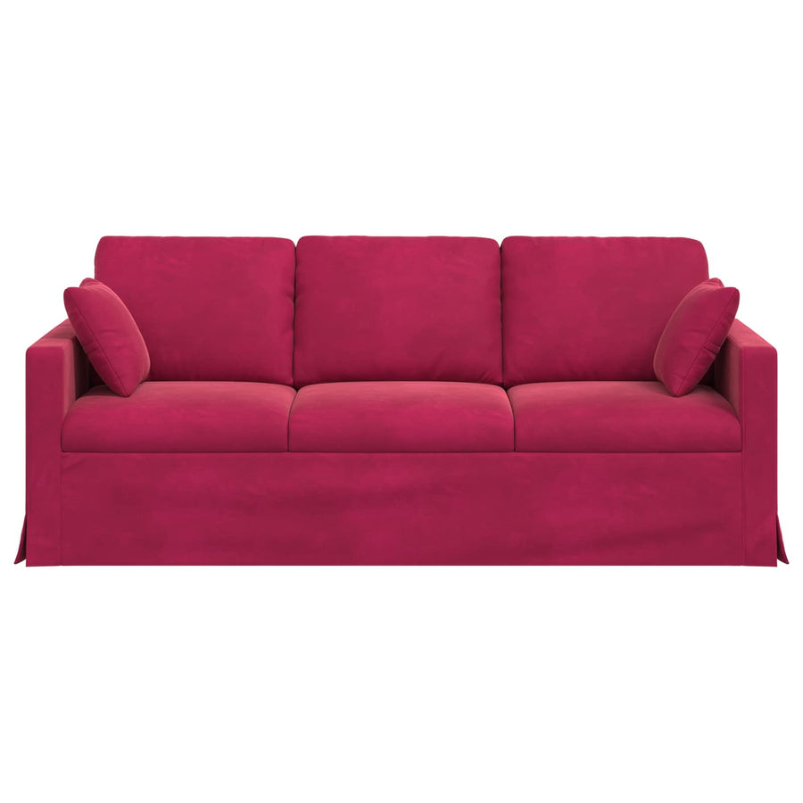 Bank Wijnrood Totale afmetingen: 198 x 78 x 80 cm (B x D x H)