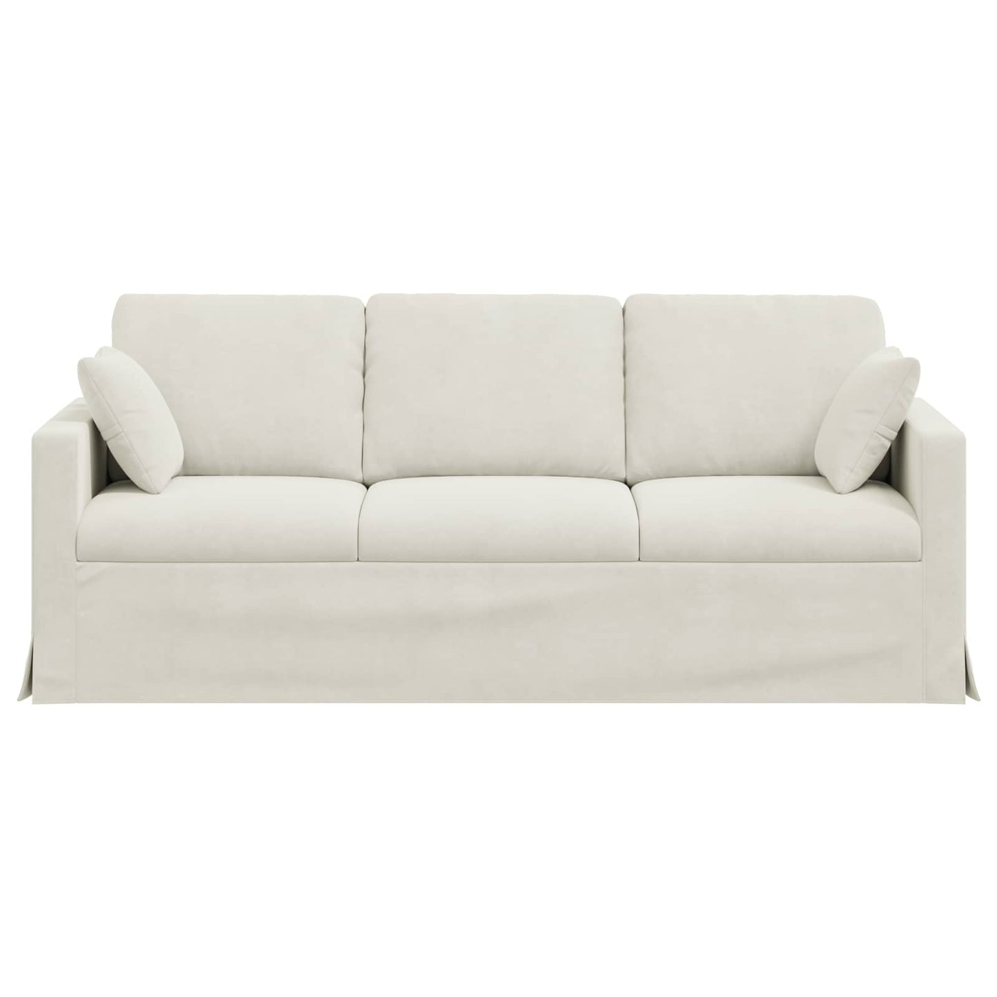 Bank Crème Totale afmetingen: 198 x 78 x 80 cm (B x D x H)