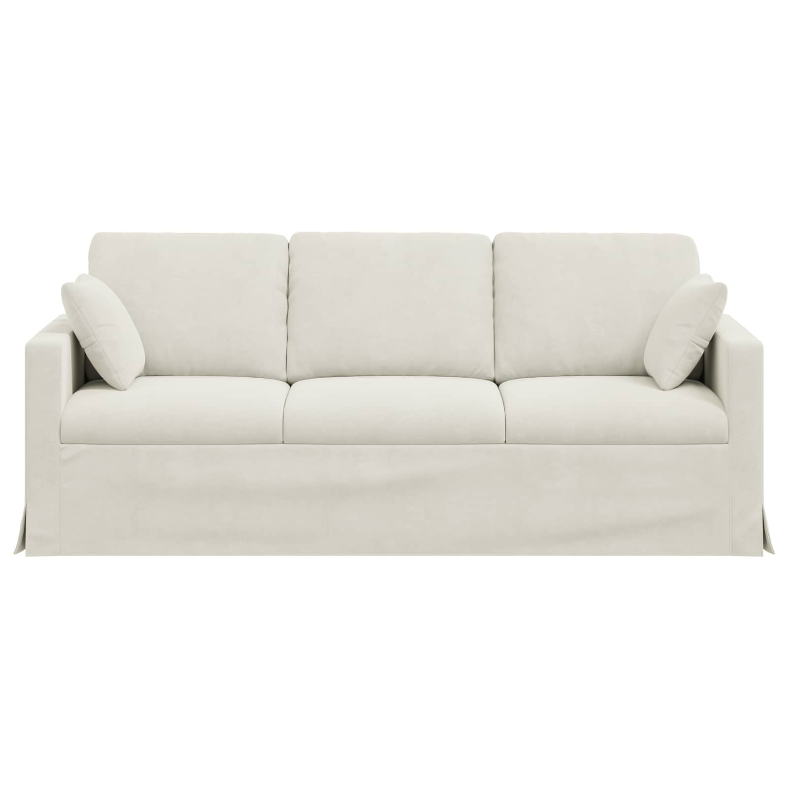 Bank Crème Totale afmetingen: 198 x 78 x 80 cm (B x D x H)