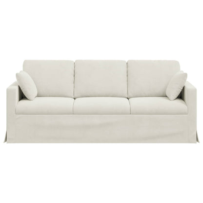 Bank Crème Totale afmetingen: 198 x 78 x 80 cm (B x D x H)