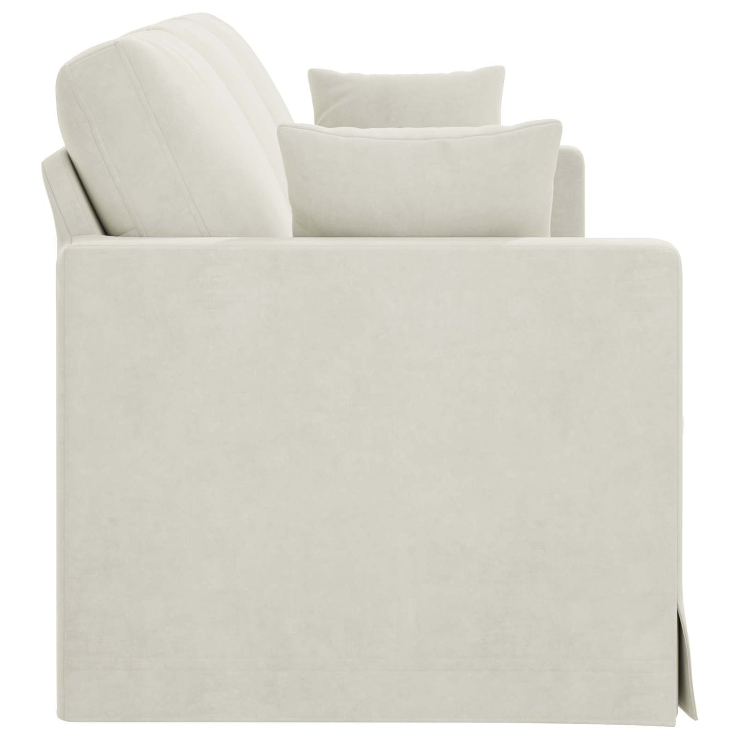 Bank Crème Totale afmetingen: 198 x 78 x 80 cm (B x D x H)