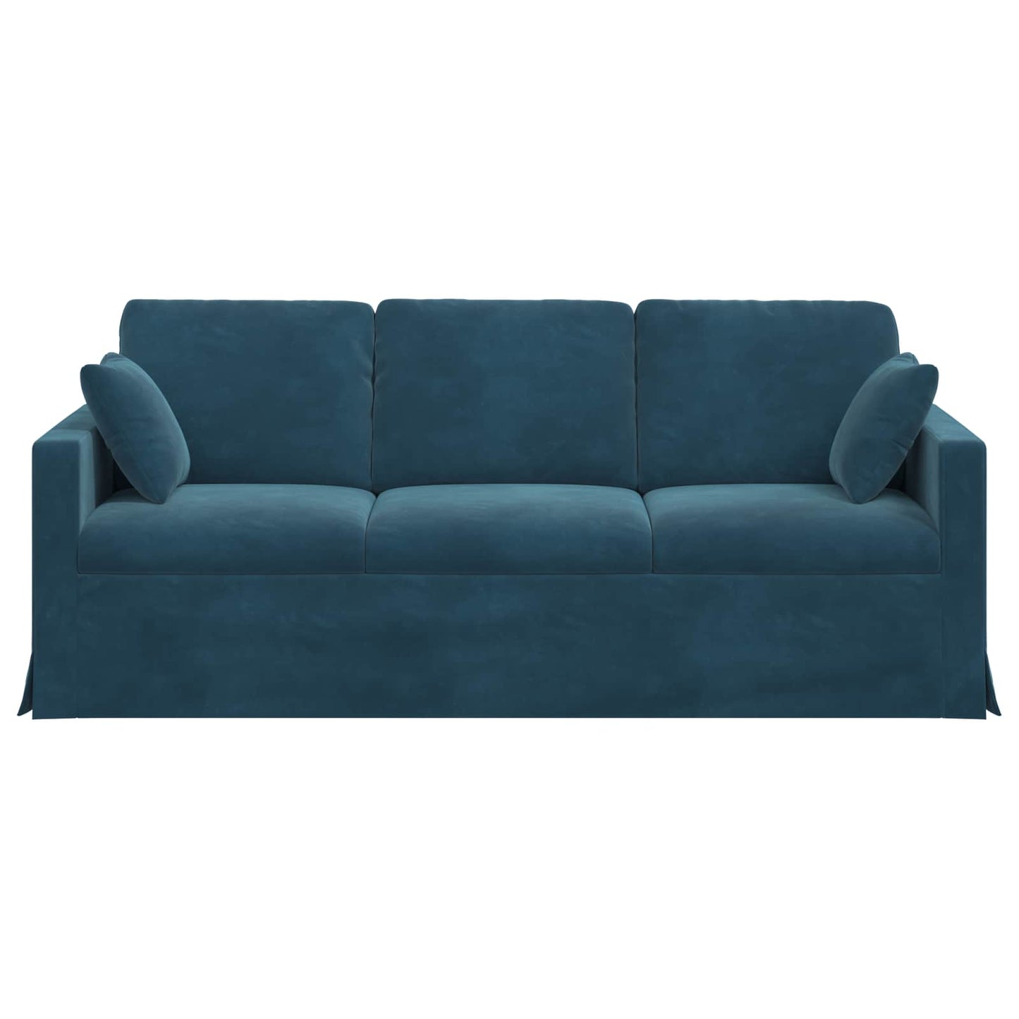 Bank 180cm Blauw Metaal