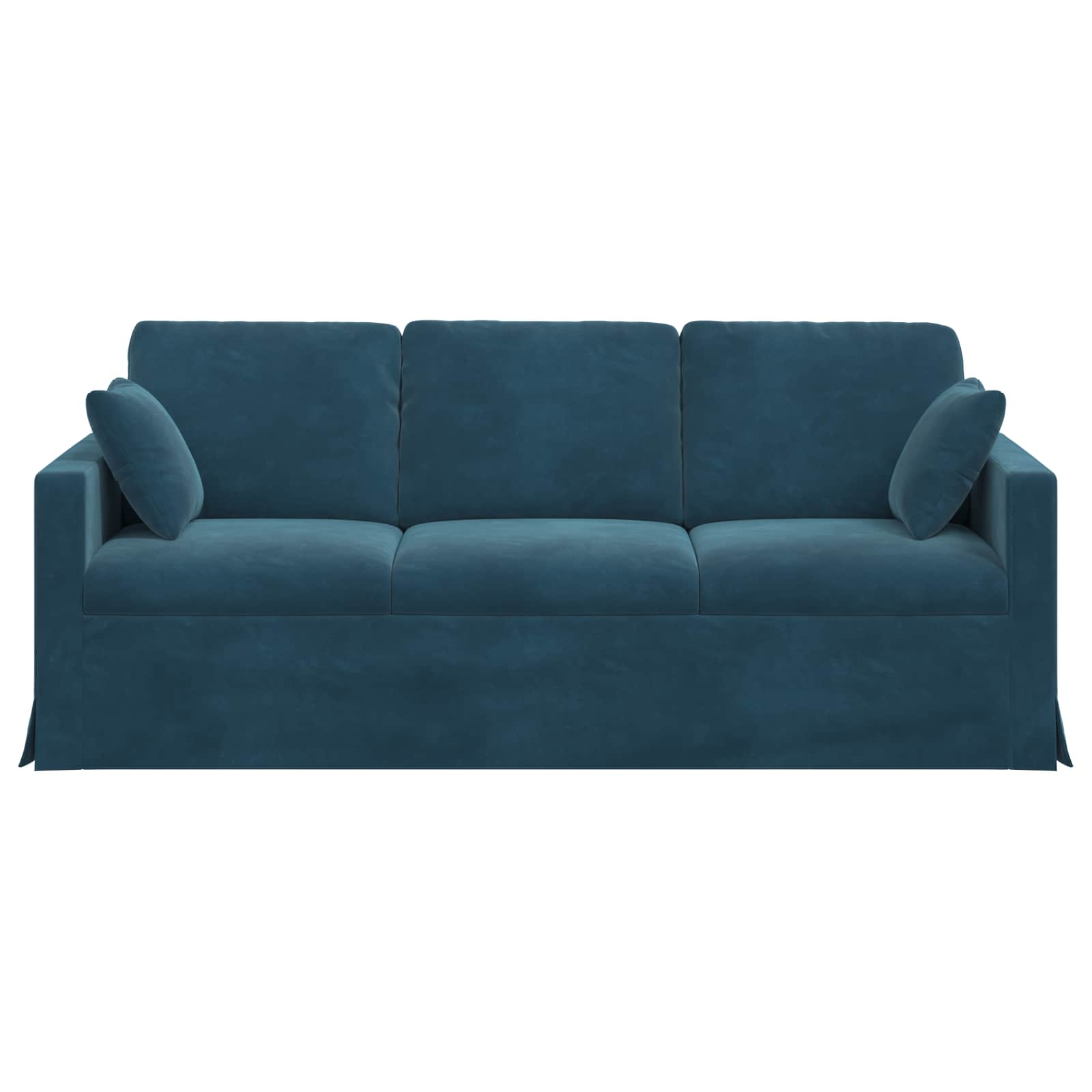 Bank 180cm Blauw Metaal