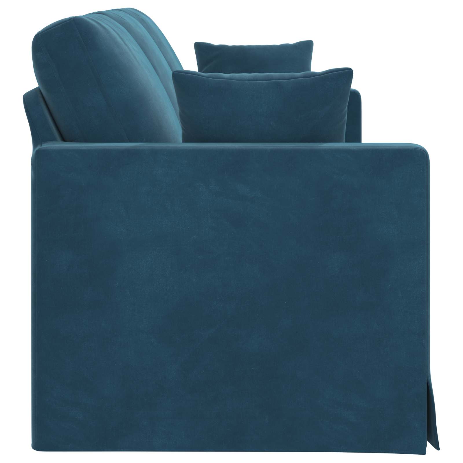 Bank 180cm Blauw Metaal