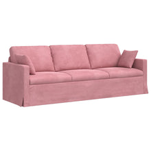 Bank Roze 228 x 78 x 80 cm Fluweel