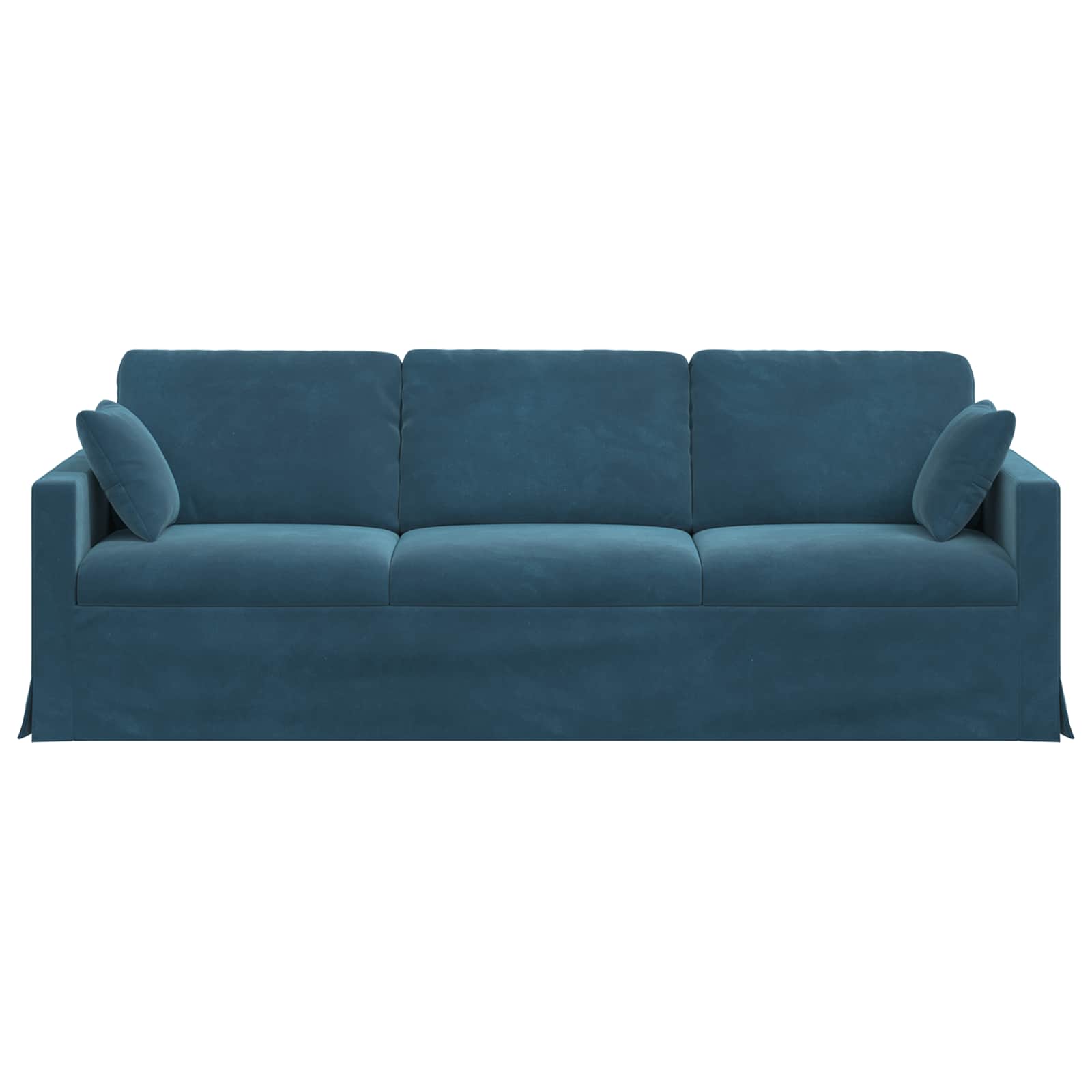 Bank Blauw 228 x 78 x 80 cm Fluweel