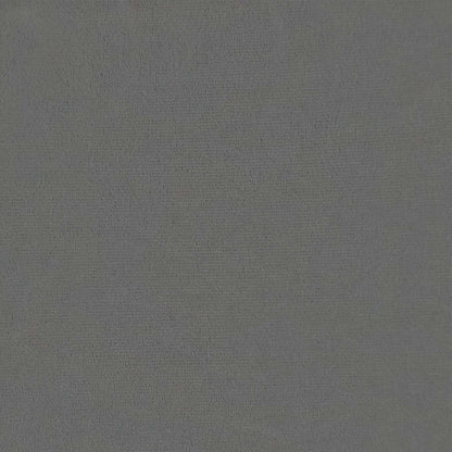 Bank Donkergrijs 198 x 134 x 80 cm Fluweel