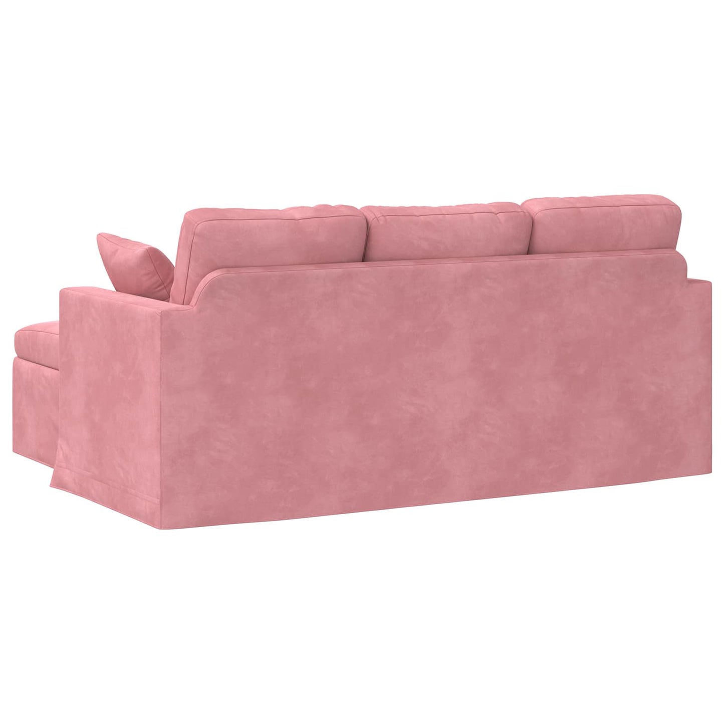 Bank Roze 178 x 134 x 80 cm Fluweel