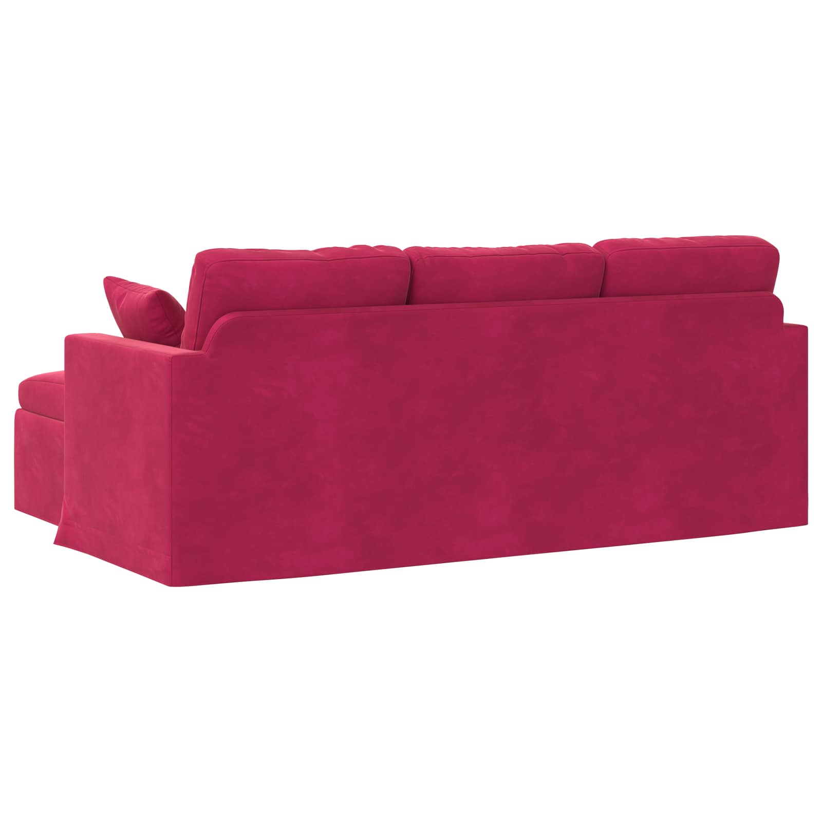 Bank Wijnrood Totale afmetingen: 198 x 134 x 80 cm (B x D x H)