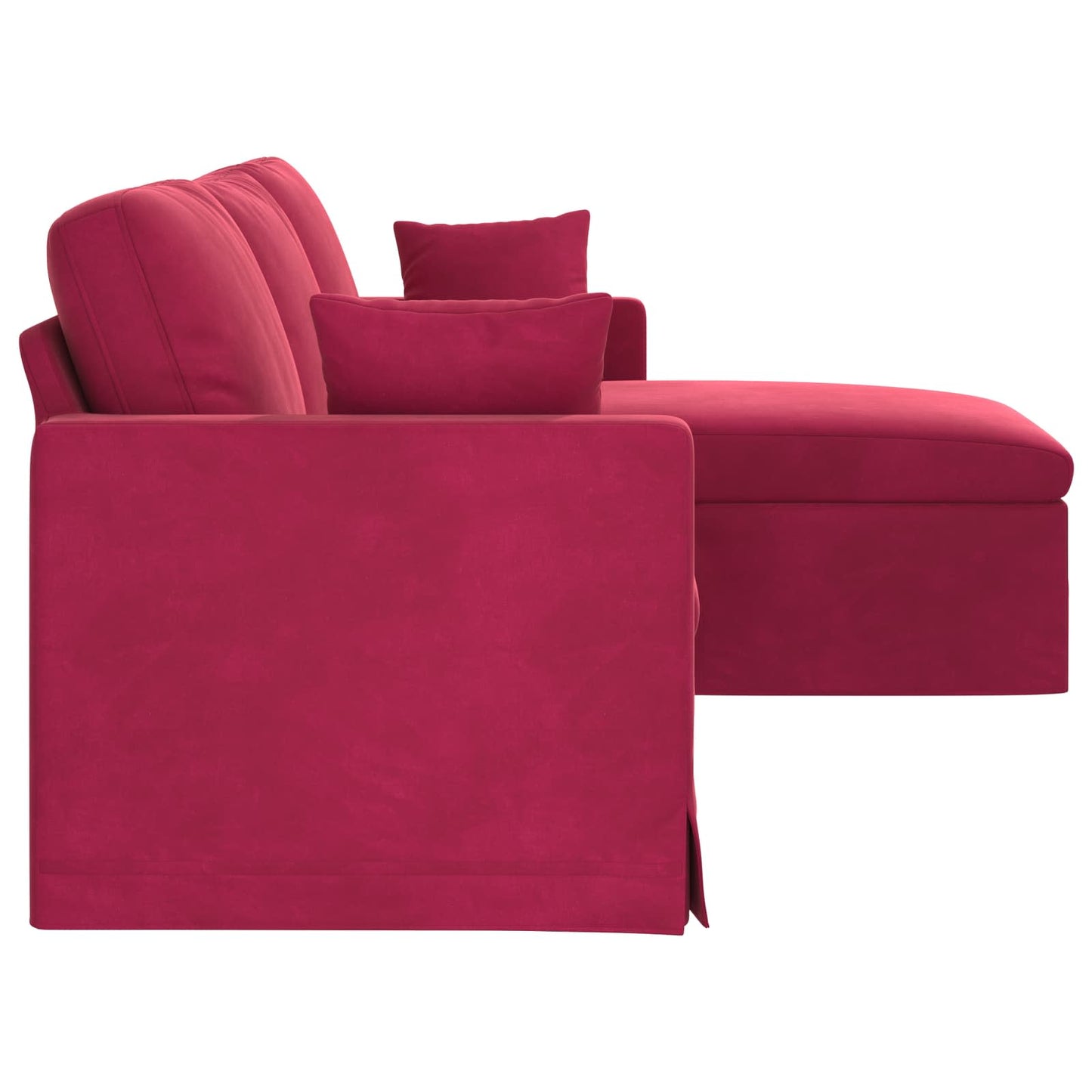 Bank Wijnrood Totale afmetingen: 228 x 134 x 80 cm (B x D x H)