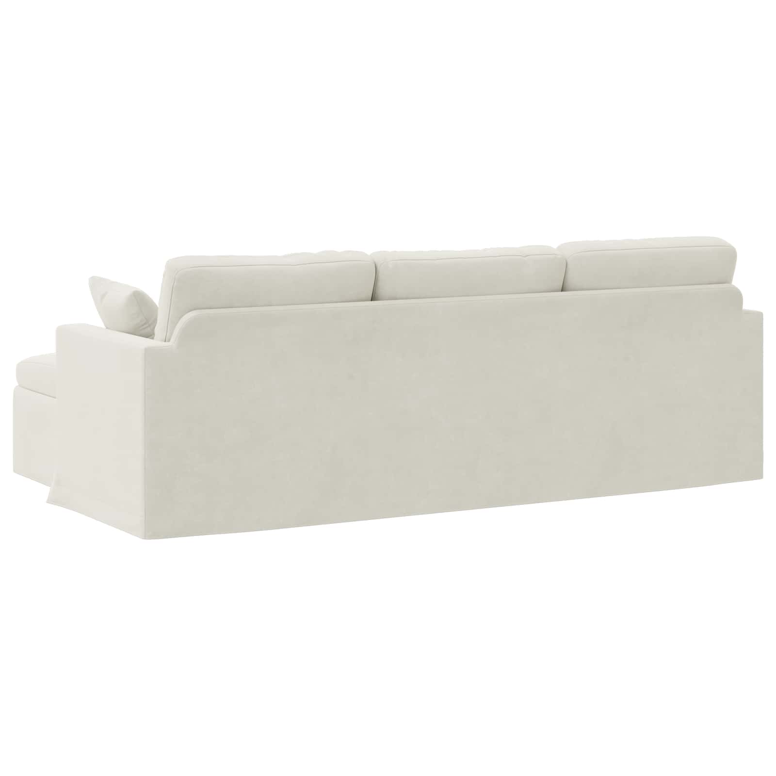 Bank Crème Totale afmetingen: 228 x 134 x 80 cm (B x D x H)