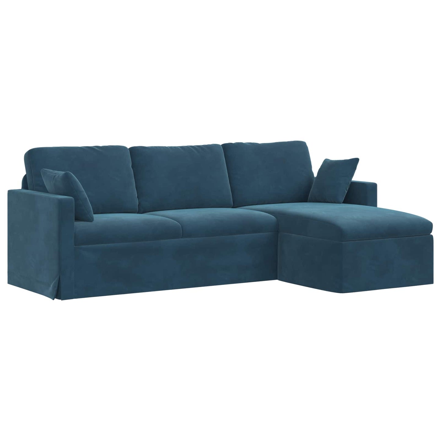 Bank Blauw Totale afmetingen: 228 x 134 x 80 cm (B x D x H)