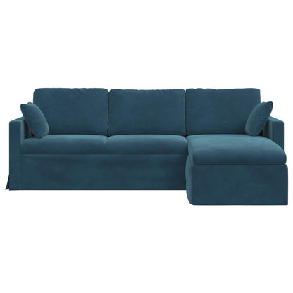 Bank Blauw Totale afmetingen: 228 x 134 x 80 cm (B x D x H)