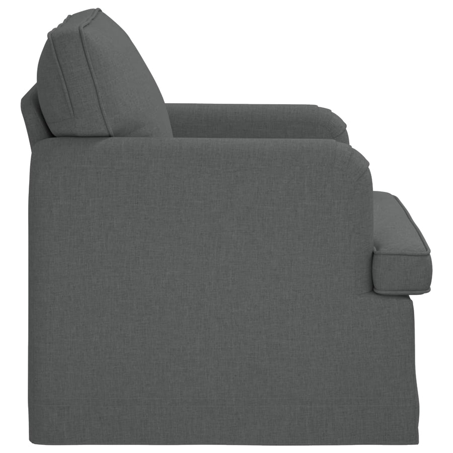 Bank 60cm Donkergrijs Metaal