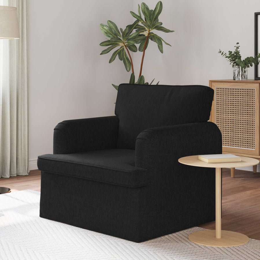 Bank 60cm Zwart Metaal