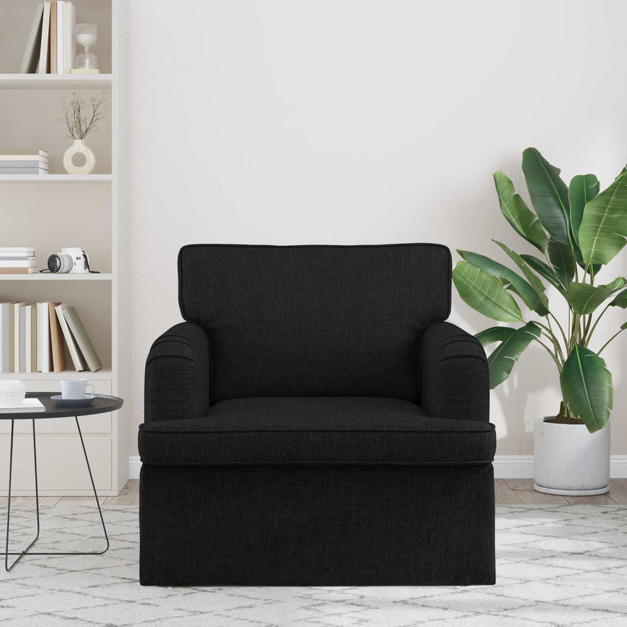 Bank 60cm Zwart Metaal