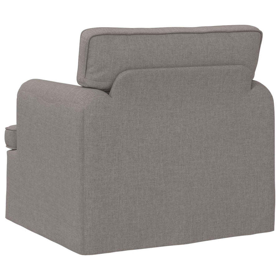 Bank 60cm Taupe Metaal