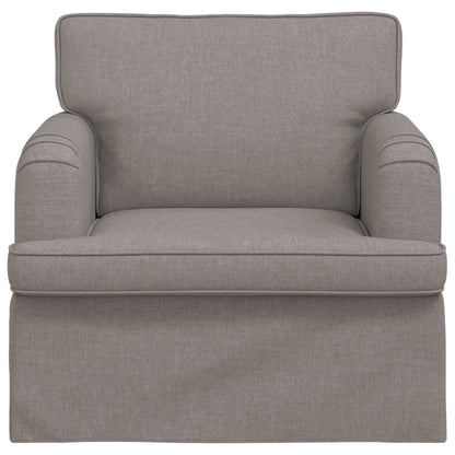 Bank 60cm Taupe Metaal
