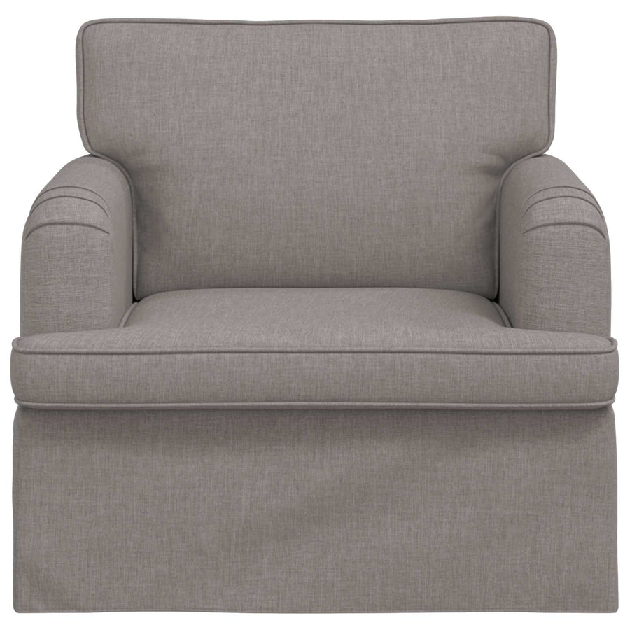 Bank 60cm Taupe Metaal