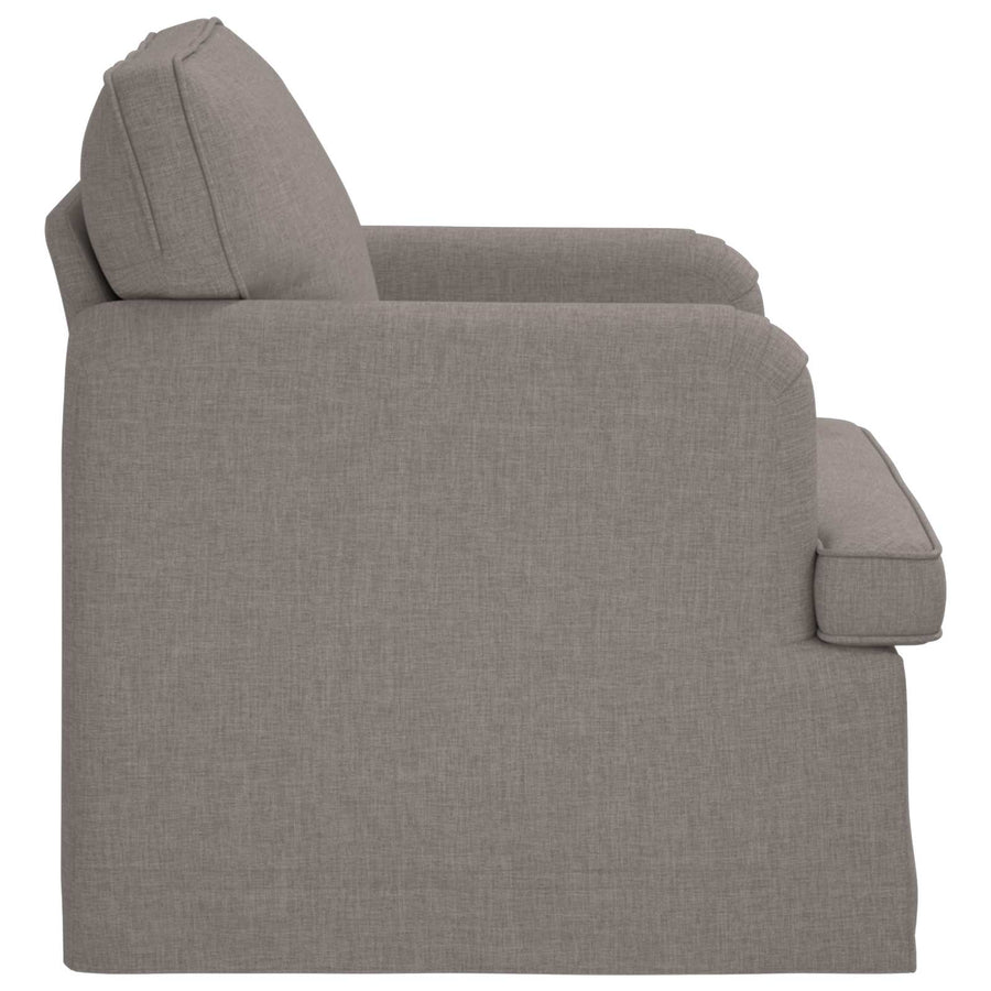Bank 60cm Taupe Metaal