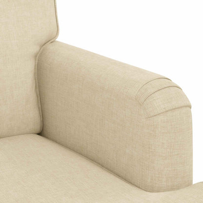 Bank 60cm Crème Metaal