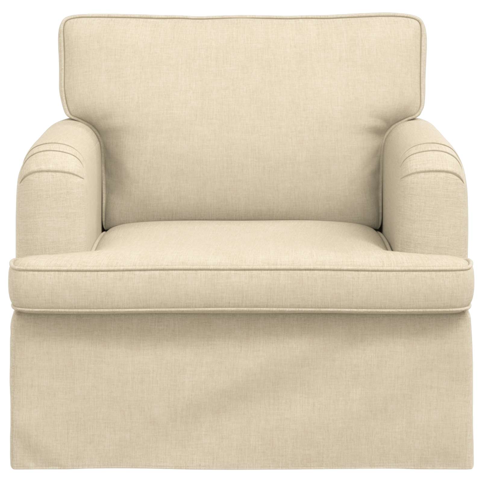 Bank 60cm Crème Metaal