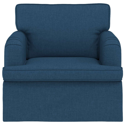 Bank 60cm Blauw Metaal