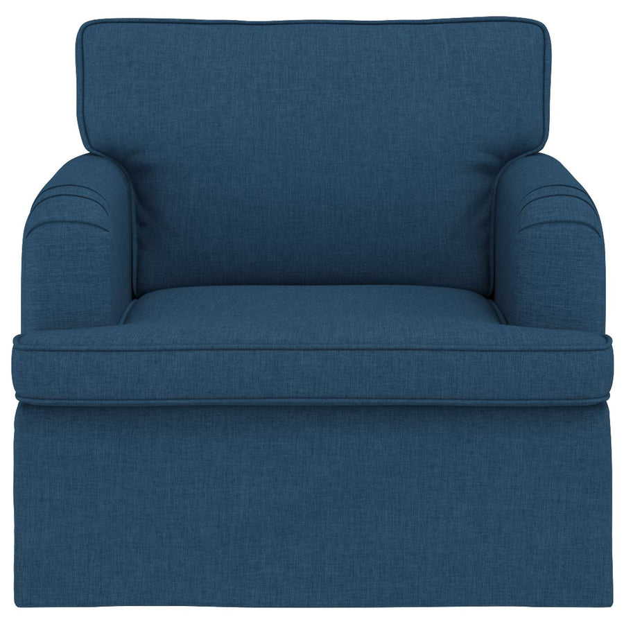 Bank 60cm Blauw Metaal