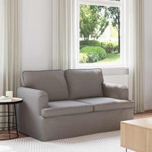 Bank Taupe 142 x 80 x 85 cm Metaal