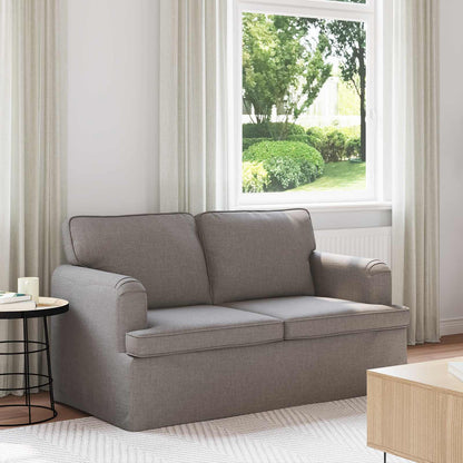 Bank Taupe 142 x 80 x 85 cm Metaal