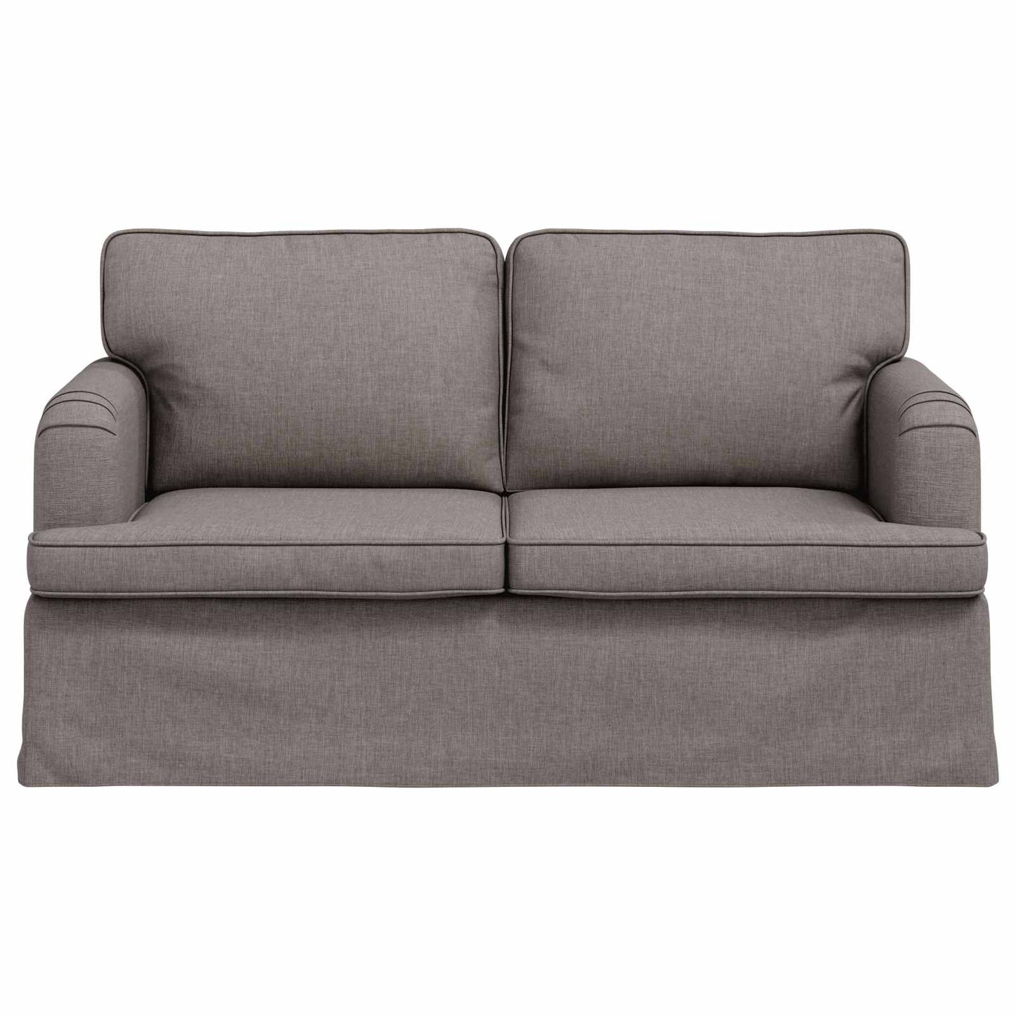 Bank Taupe 142 x 80 x 85 cm Metaal