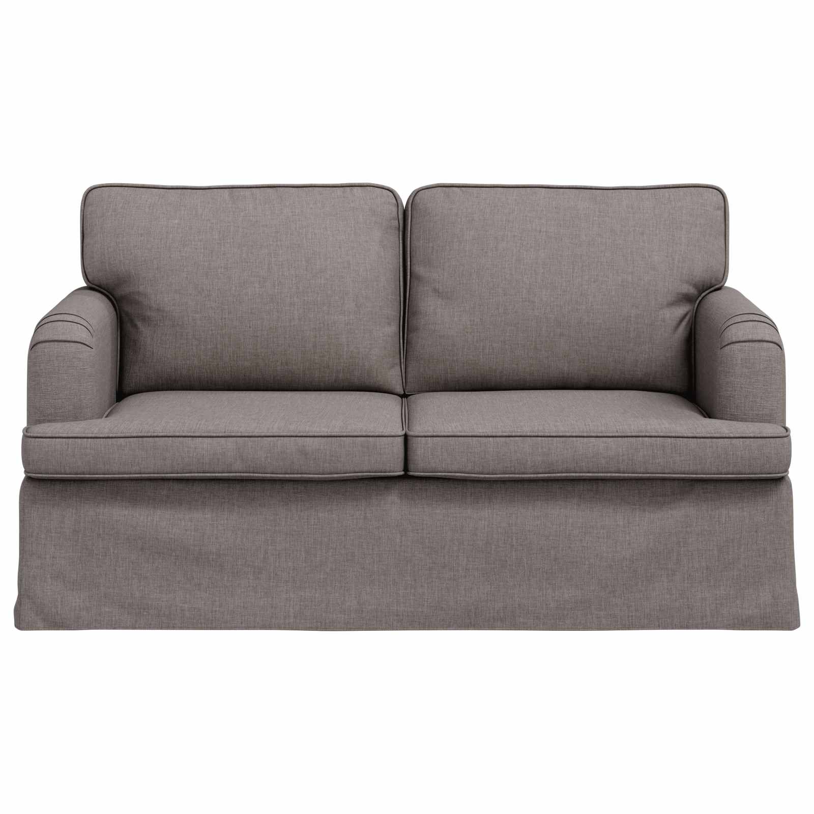 Bank Taupe 142 x 80 x 85 cm Metaal