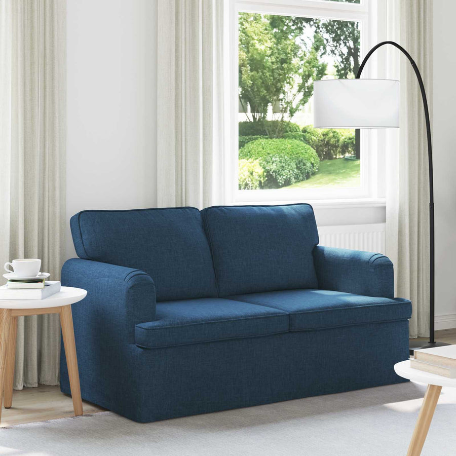 Bank Blauw 142 x 80 x 85 cm Metaal