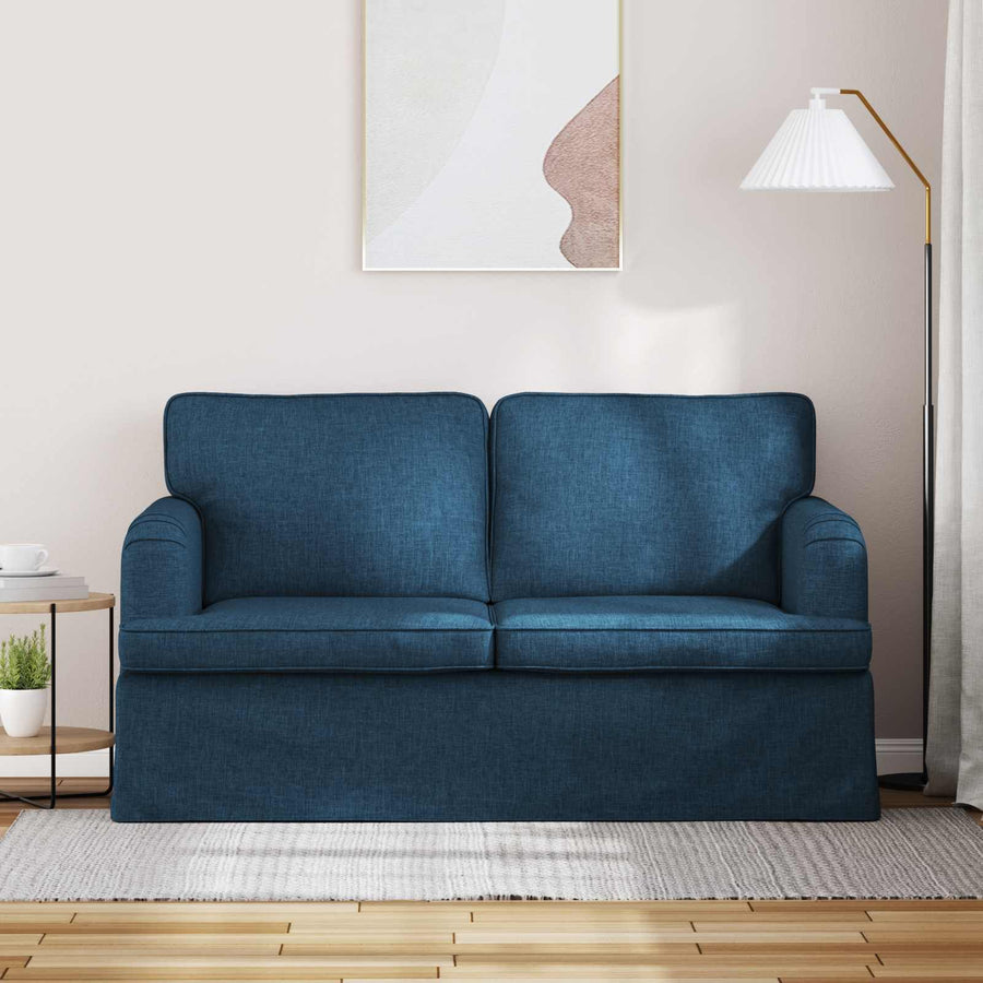 Bank Blauw 142 x 80 x 85 cm Metaal