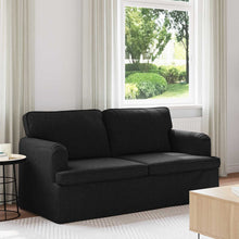 Bank 140cm Zwart Metaal