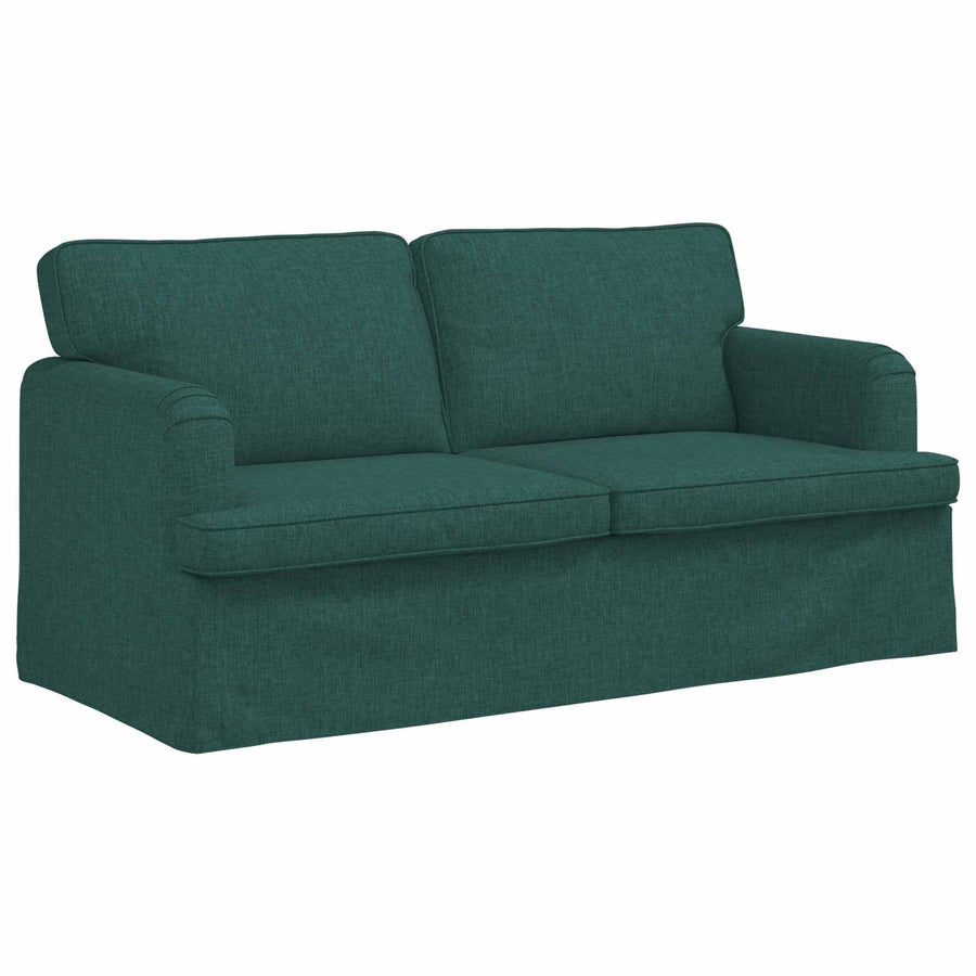 Bank 140cm Donkergroen Metaal