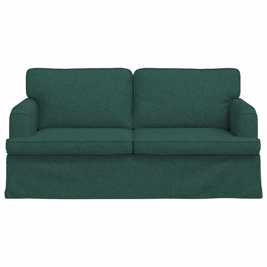 Bank 140cm Donkergroen Metaal