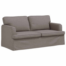Bank 140cm Taupe Metaal
