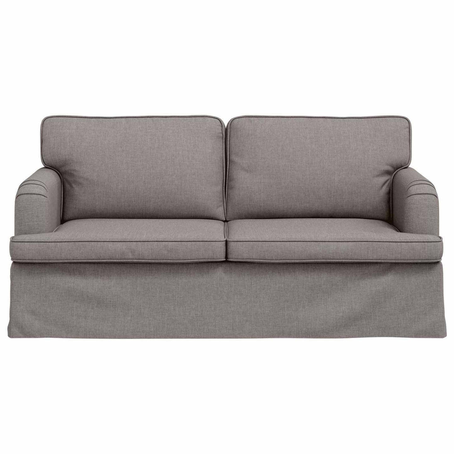 Bank 140cm Taupe Metaal