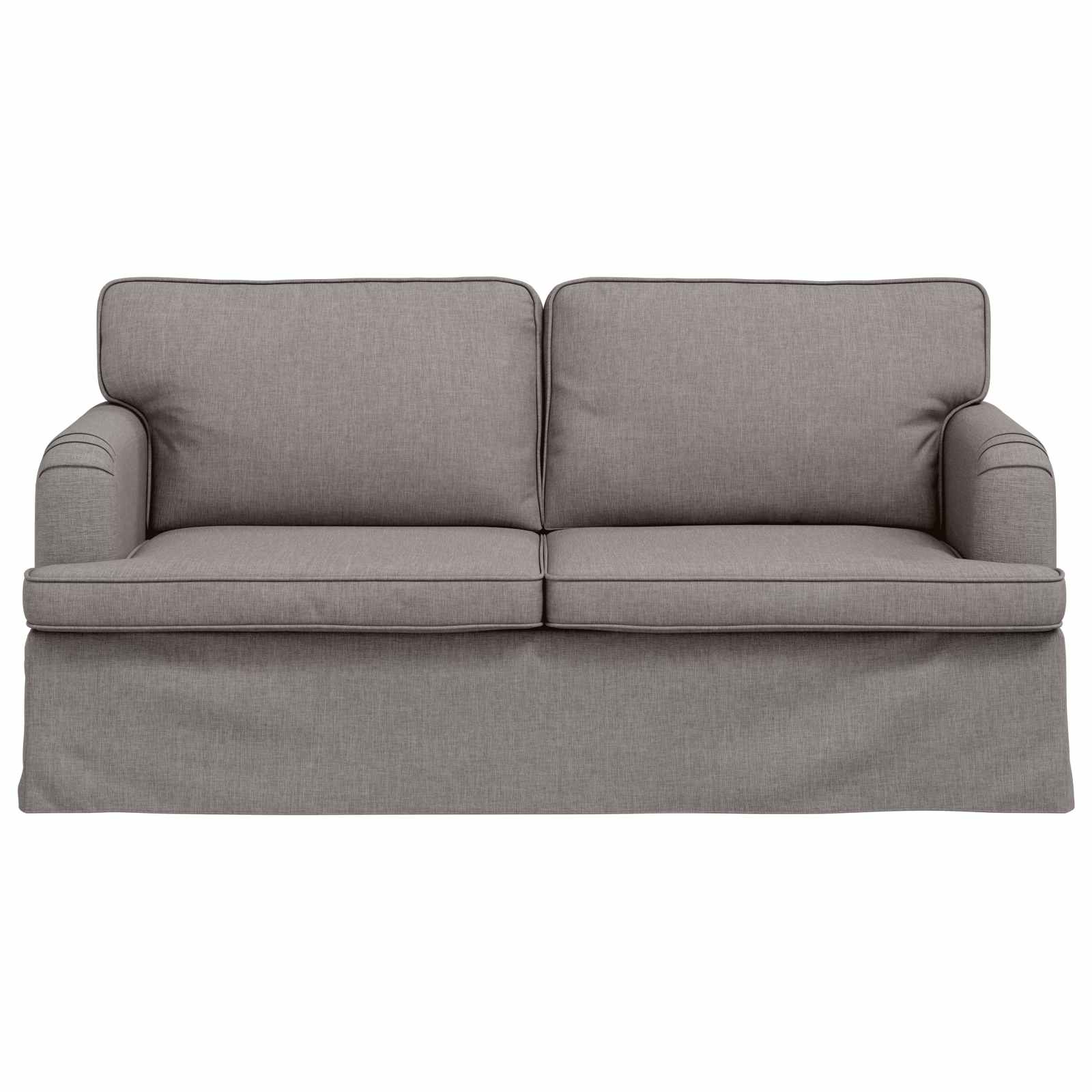 Bank 140cm Taupe Metaal