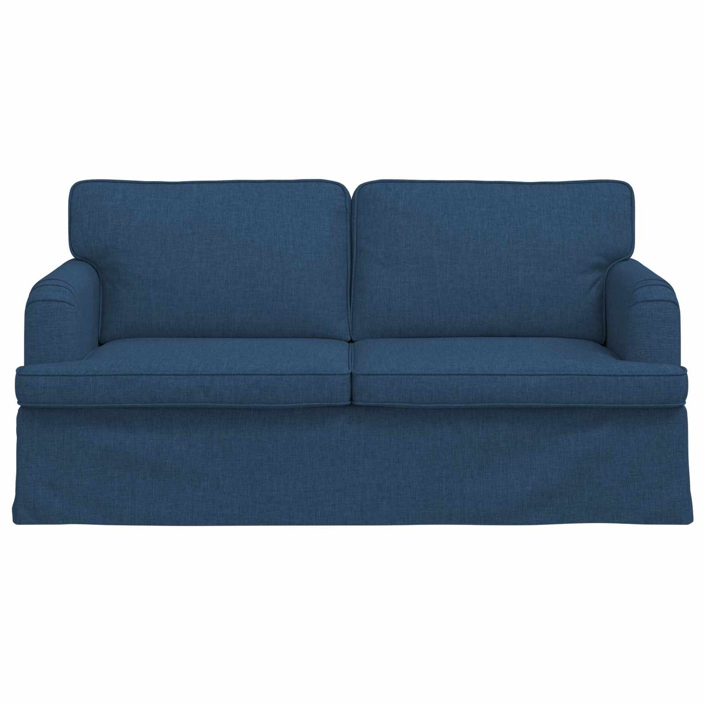 Bank 140cm Blauw Metaal