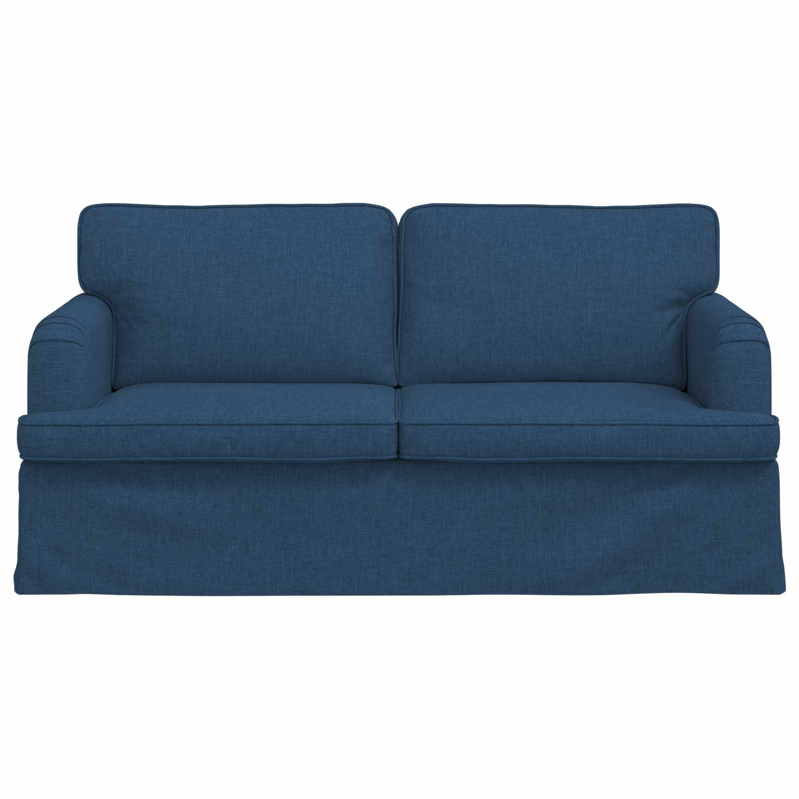 Bank 140cm Blauw Metaal