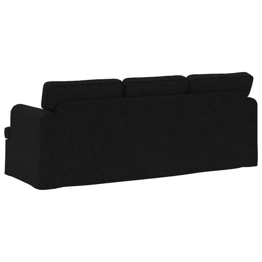 Bank Zwart 142 x 80 x 85 cm Metaal