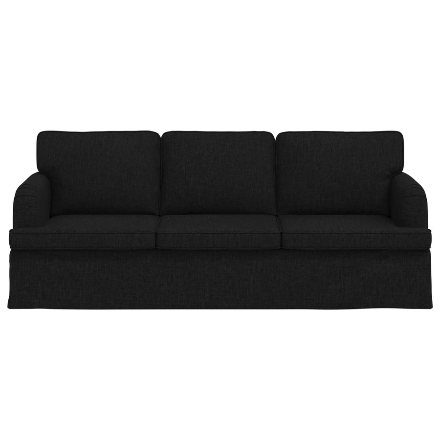 Bank Zwart 142 x 80 x 85 cm Metaal