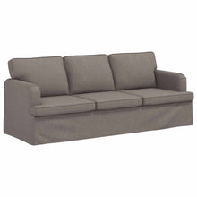 Bank Taupe 142 x 80 x 85 cm Metaal